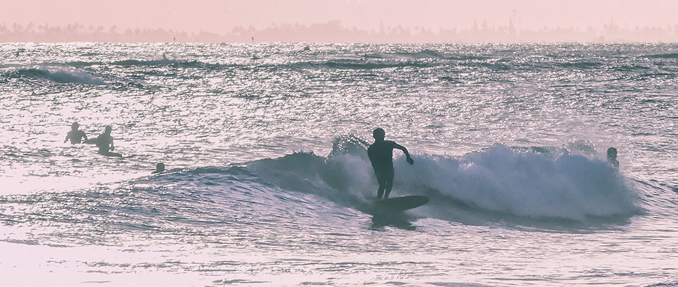 surfing