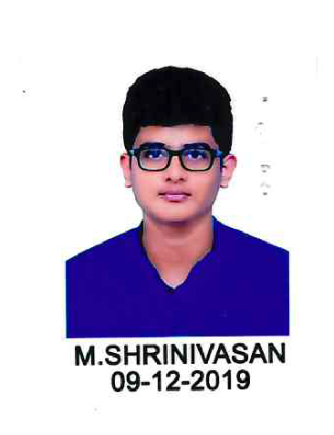 M SHRINIVASAN