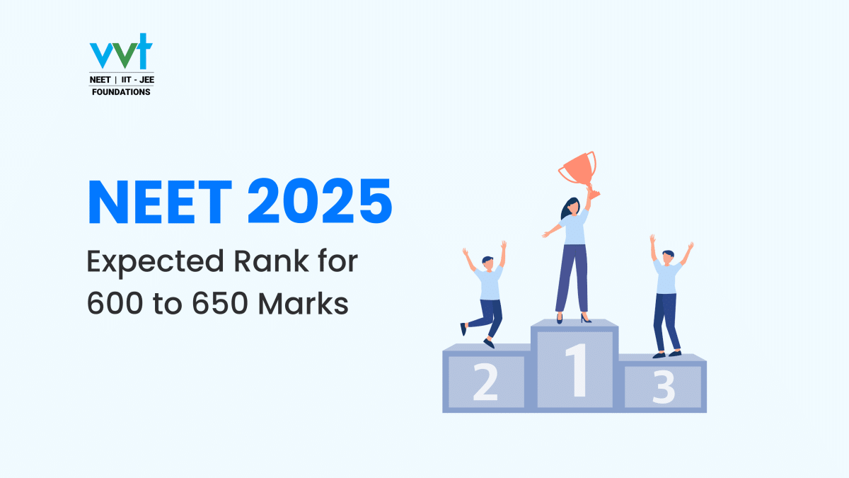 NEET 2025 Expected Rank for 600 to 650 Marks