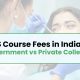 Government vs Private Colleges