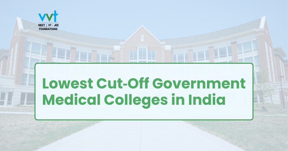 Lowest Cut‑Off Government Medical Colleges in India
