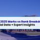 NEET 2025 marks vs rank