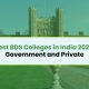 Top BDS Colleges in India: Government and Private