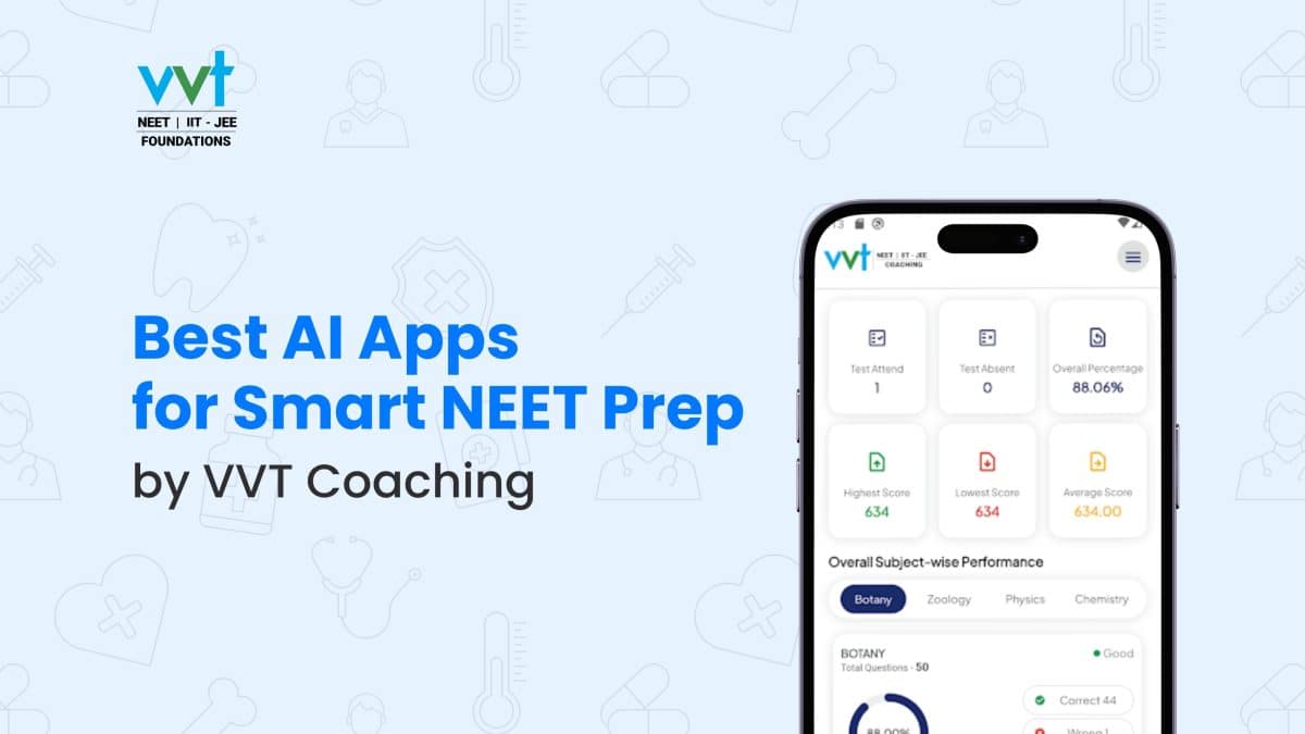 Top AI Solutions for NEET Prep by VVT Coaching