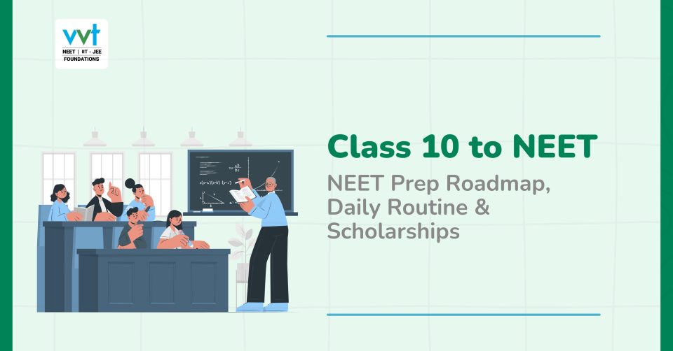 Class 10 to NEET: Build Basics, Routine & VVTSAT