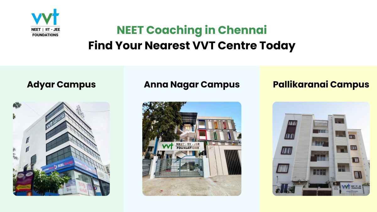 NEET Coaching Near You in Chennai: Find Your Closest VVT Centre