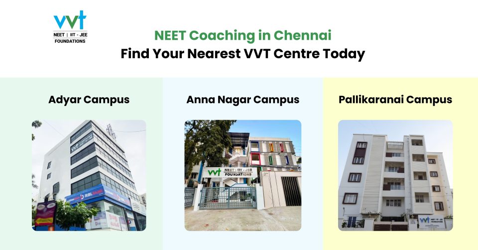 NEET Coaching Near You in Chennai: Find Your Closest VVT Centre