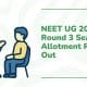 NEET UG 2025 Round 3 Seat Allotment Result Out