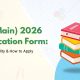 JEE Main 2026 Form: Key Dates, Eligibility & How to Apply