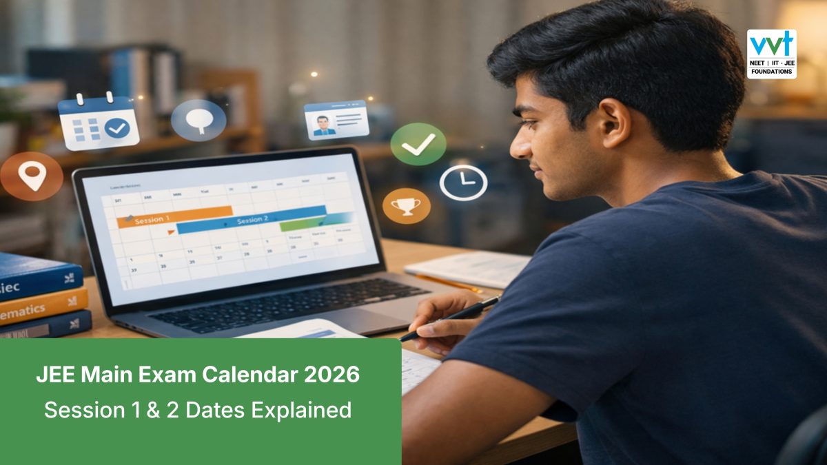 JEE Main 2026 Exam Calendar: Session 1 & 2 Important Dates