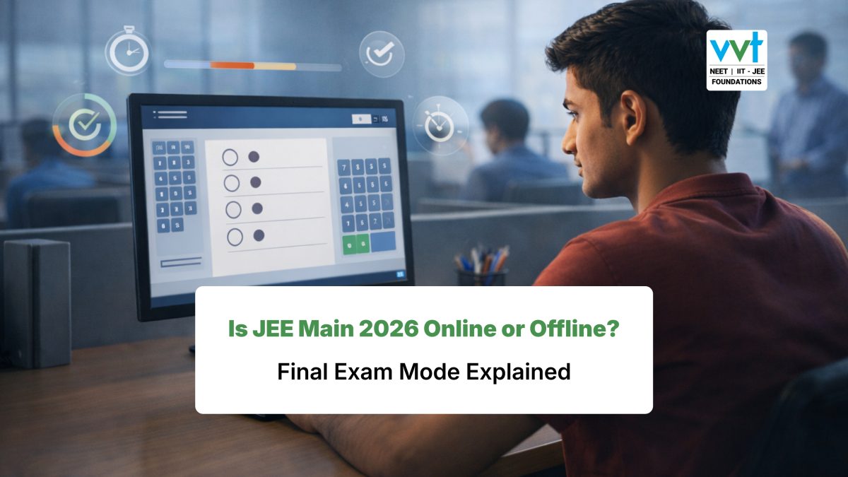Is JEE Main 2026 Online or Offline? Final Exam Mode Explained