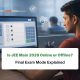 Is JEE Main 2026 Online or Offline? Final Exam Mode Explained