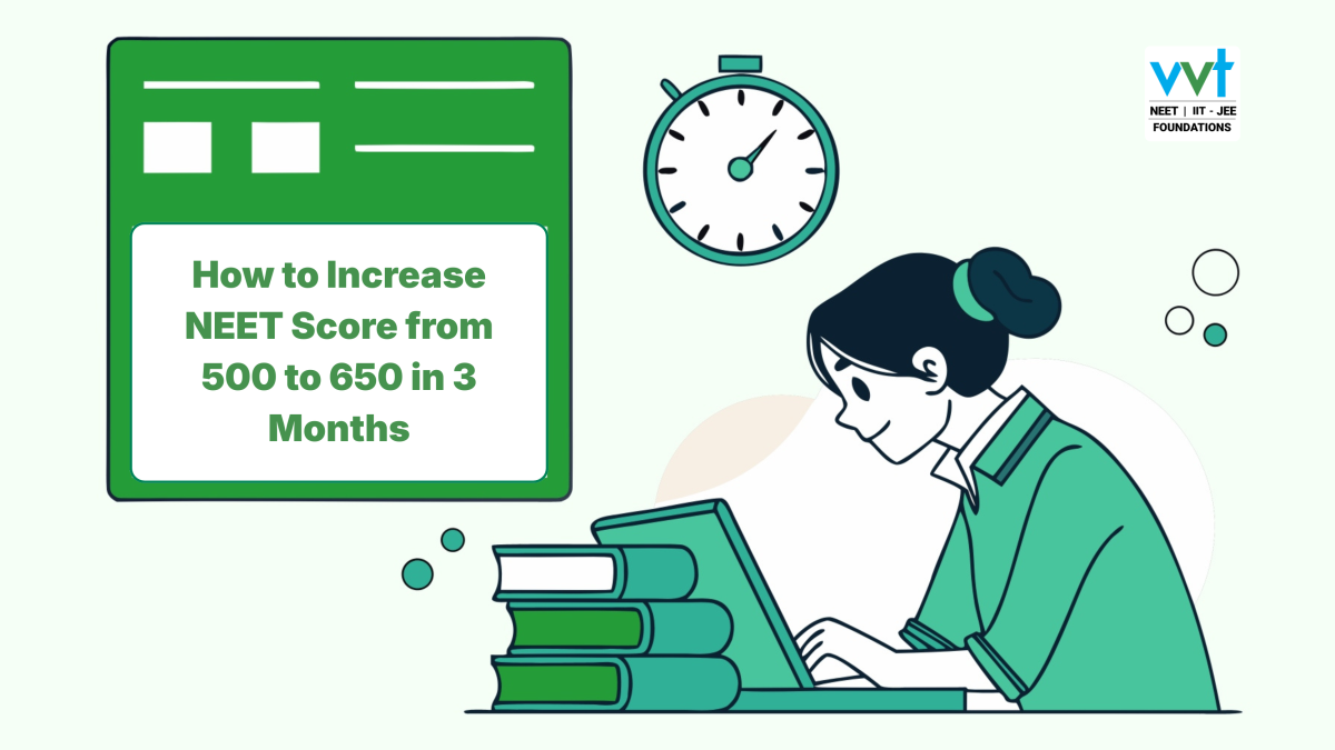 How to Increase NEET Score from 500 to 650 in 3 Months