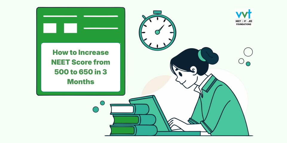How to Increase NEET Score from 500 to 650 in 3 Months