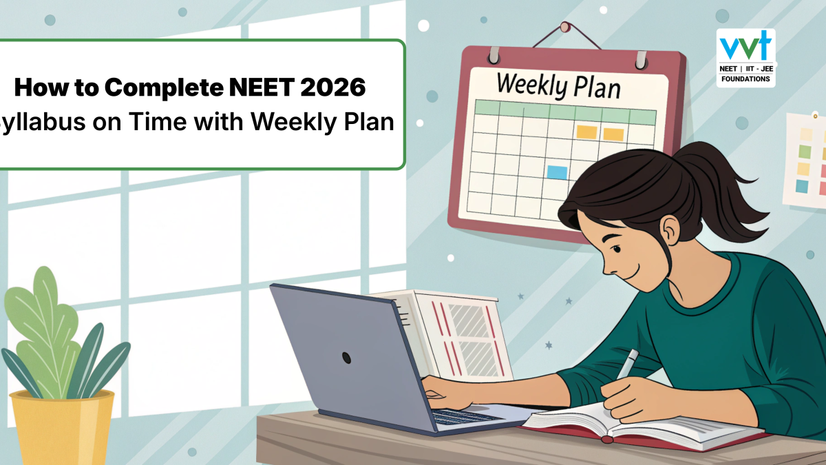 How to Complete NEET 2026 Syllabus on Time with Weekly Plan