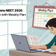 How to Complete NEET 2026 Syllabus on Time with Weekly Plan