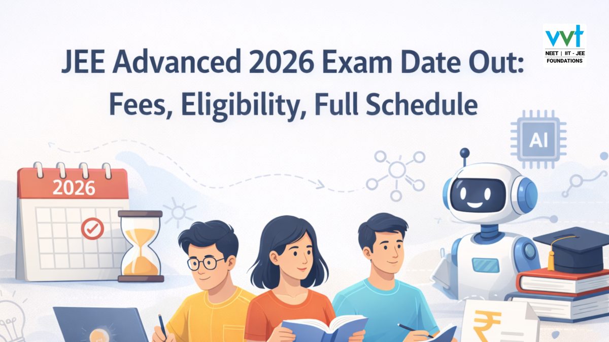 JEE Advanced 2026 Exam Date Out: Fees, Eligibility, Full Schedule