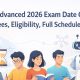 JEE Advanced 2026 Exam Date Out: Fees, Eligibility, Full Schedule
