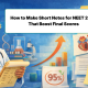 How to Make Short Notes for NEET 2026 That Boost Final Scores