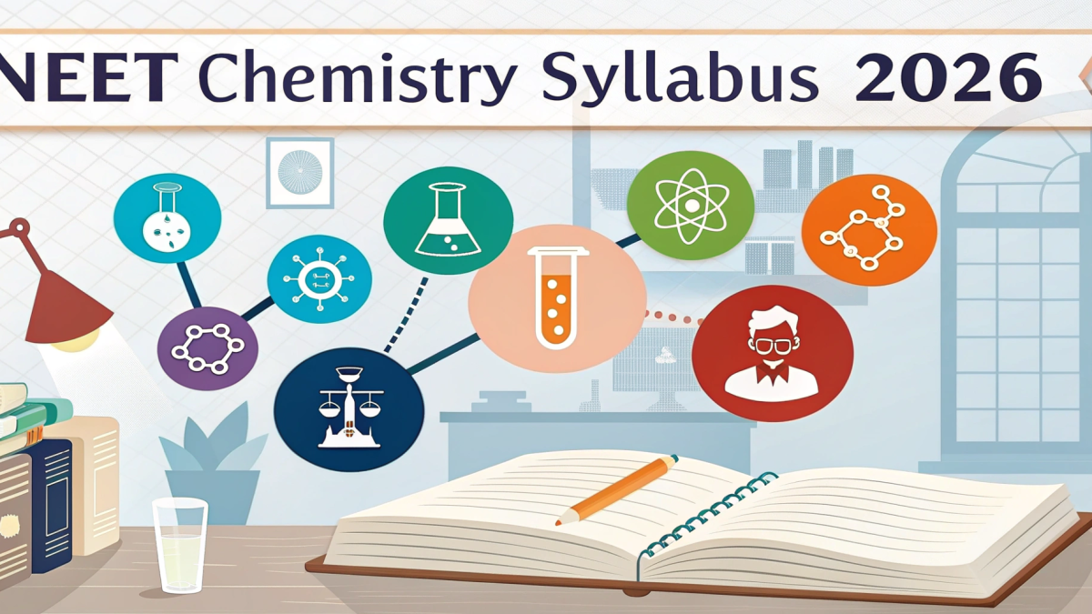 NEET Chemistry Syllabus 2026 Out: Unit-Wise Topics & Prep Plan