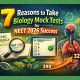 7 Reasons to Take Biology Mock Tests for NEET 2026 Success