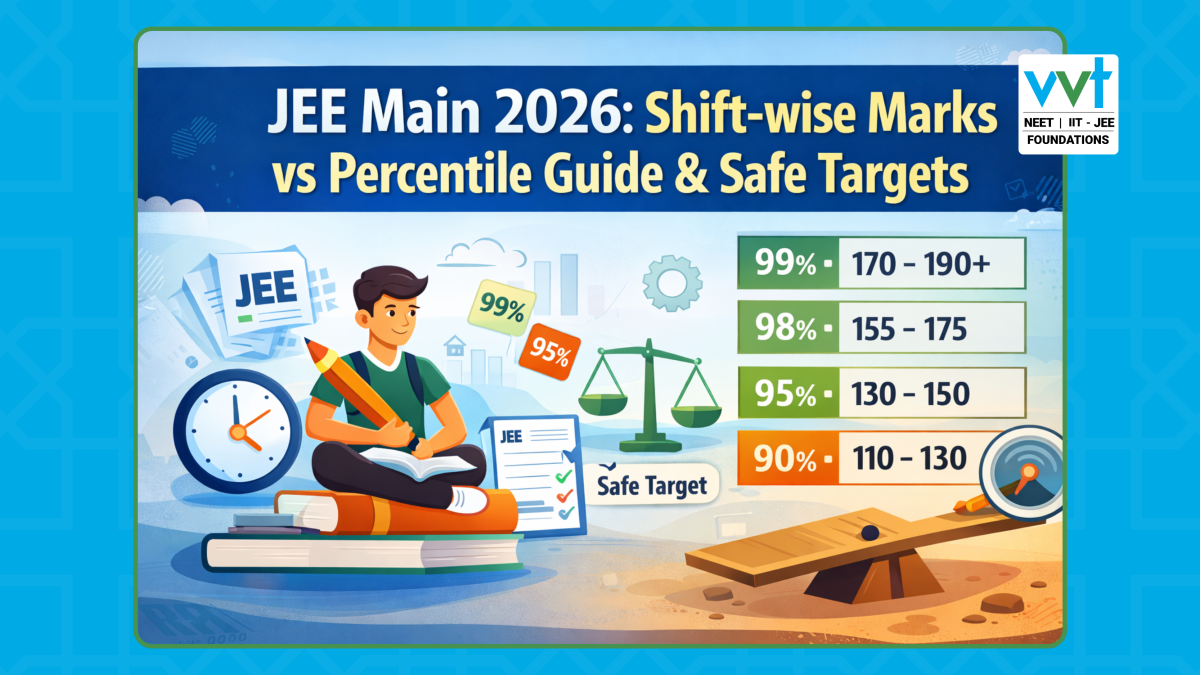 JEE Main 2026: Shift-wise Marks vs Percentile Guide & Safe Targets