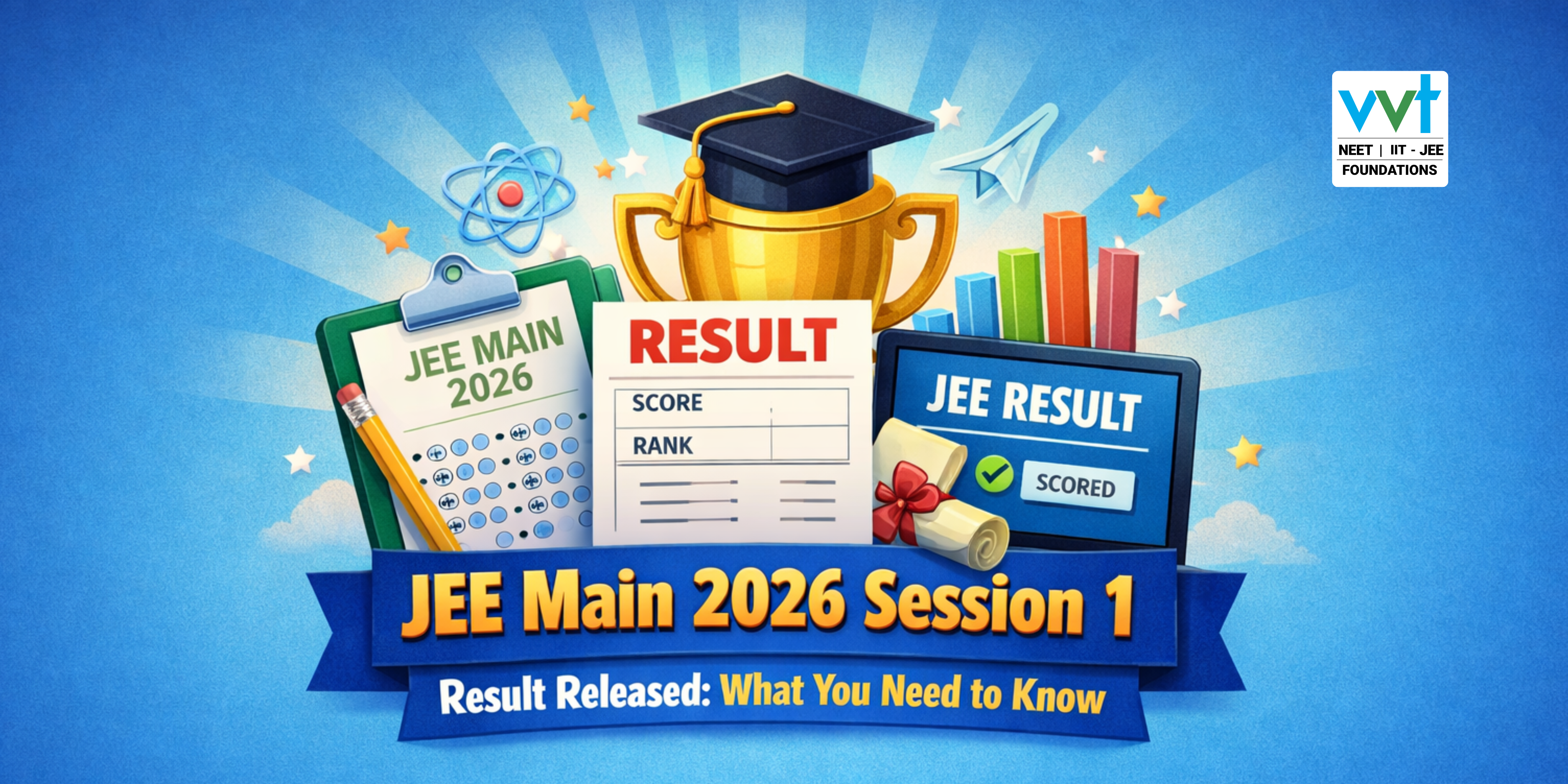 JEE Main 2026 Session 1 Results Out: Key Updates