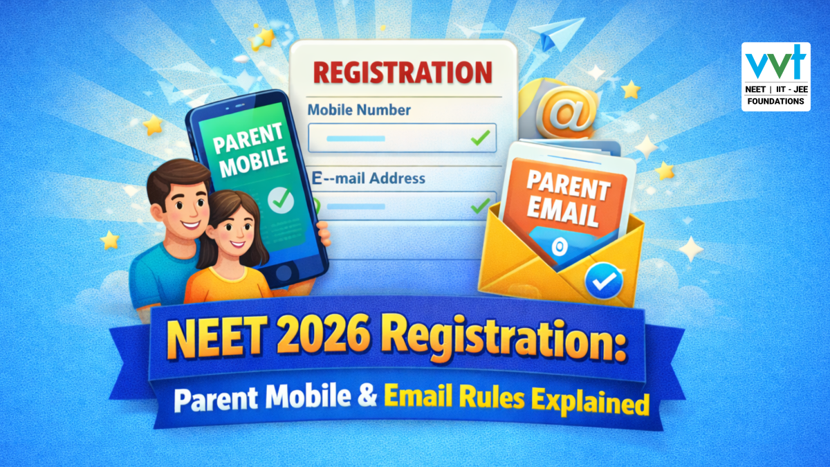 NEET 2026 Registration: Parent Mobile & Email Rules Explained