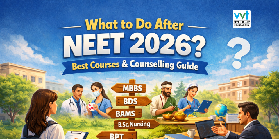 Some students may be aiming for AIQ MBBS. Others may have better chances through state quota. A few may want to explore AYUSH along with MBBS and BDS options. For some, repeating with a sharper and more structured preparation plan may be the right next step.