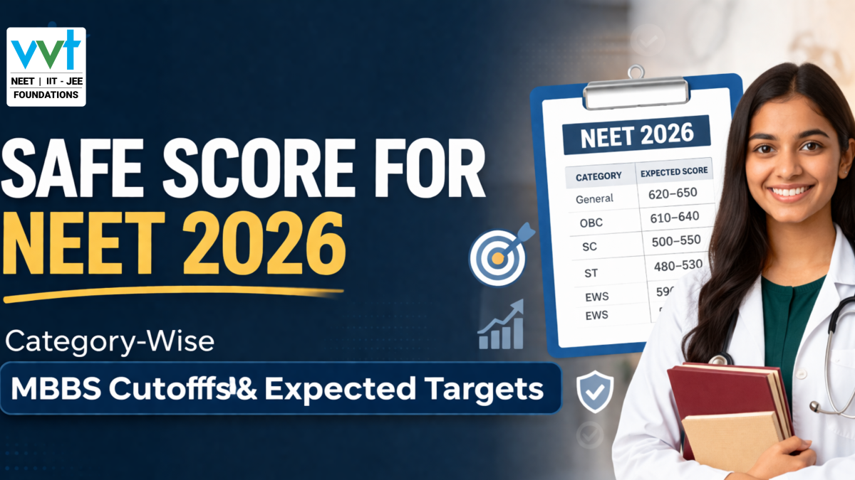 Safe Score for NEET 2026: Category-Wise MBBS Cutoffs & Expected Targets