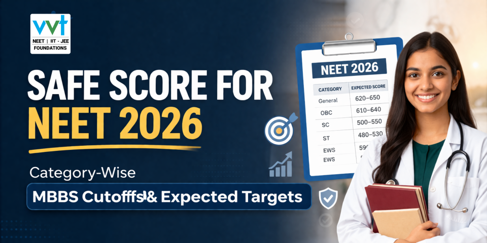 Safe Score for NEET 2026: Category-Wise MBBS Cutoffs & Expected Targets
