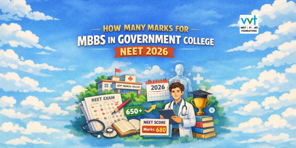 How Many Marks for MBBS in Government College NEET 2026