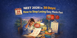 NEET 2026 in 38 Days: How to Stop Losing Easy Marks Fast