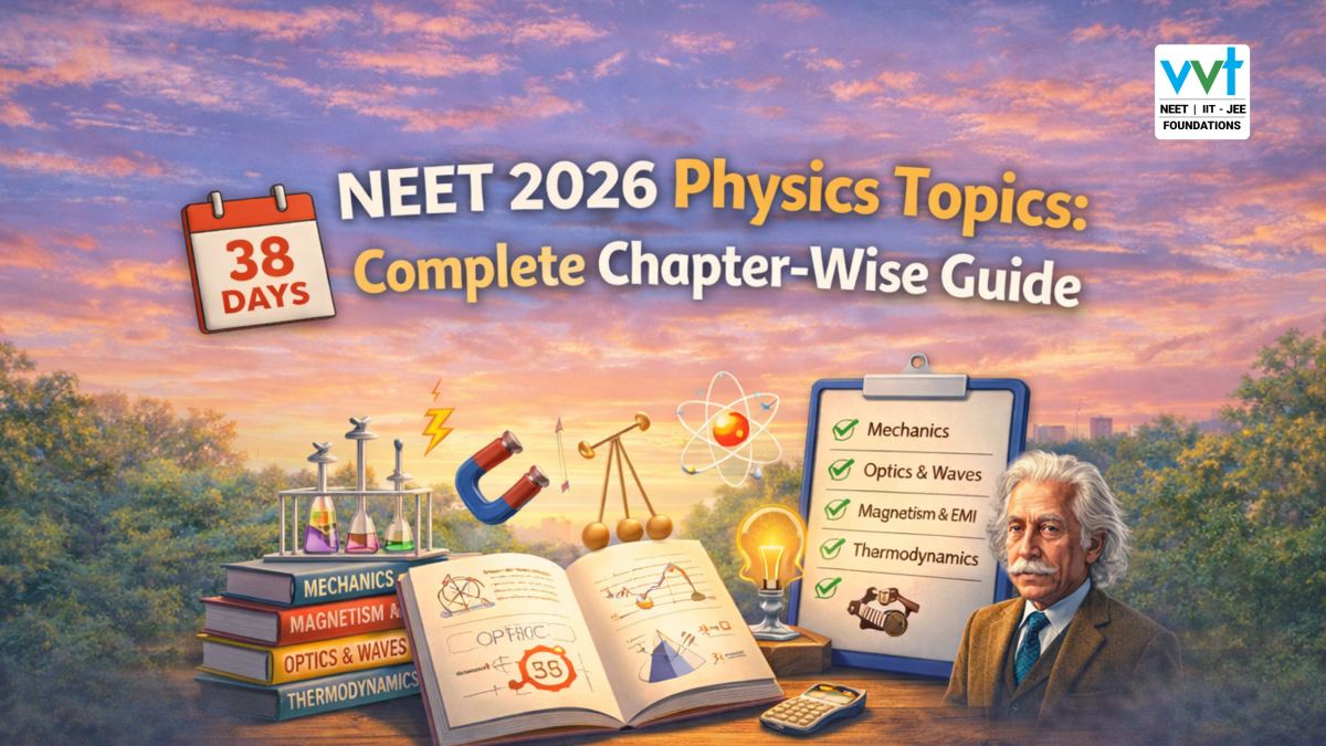 NEET 2026 Physics Topics: Complete Chapter-Wise Guide