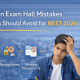 common-exam-hall-mistakes-students-should-avoid-for-neet-2026