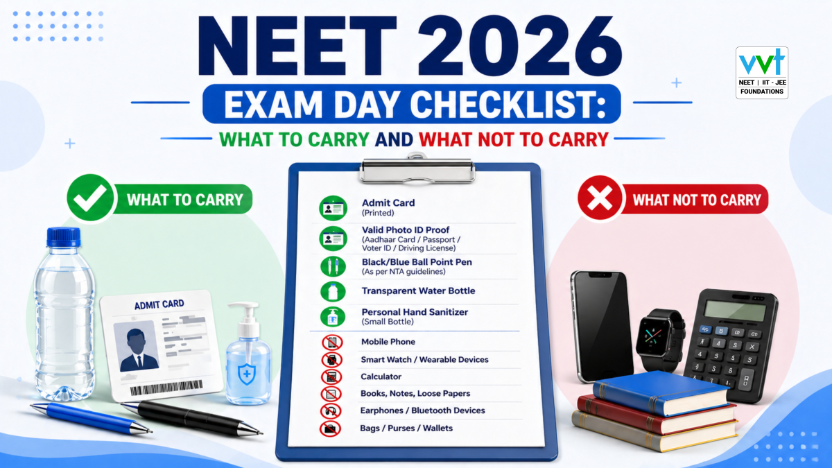 neet-2026-exam-day-checklist-what-to-carry-and-avoid